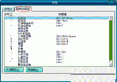 特殊字符