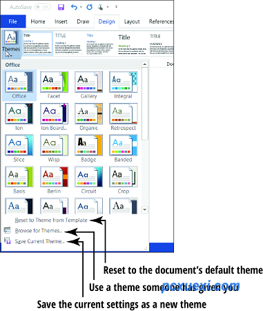 Office 2019主题