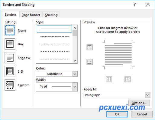 word2019-borders-dialog